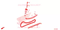 CATENA CAMMA/TENSIONE per Honda SH 150 ABS D 3ED 2020
