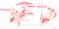 MARCHIO per Honda SH 150 ABS D 3ED 2020