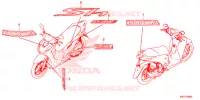 MARCHIO per Honda SH 150 ABS D 5ED 2020