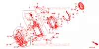RADIATORE per Honda SH 150 ABS D 5ED 2020