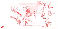 FRENO MAESTRO ANTERIORE CILINDRO per Honda SH 150 ABS D ED 2020