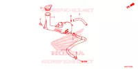 SERBATOIO DI RISERVA per Honda SH 150 ABS D ED 2020
