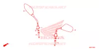 SPECCHIETTO per Honda SH 150 ABS D ED 2020