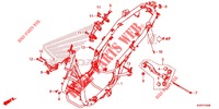 CORPO TELAIO per Honda SH 125 ABS D 2020