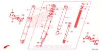 FORCELLA ANTERIORE per Honda SH 125 ABS D 2ED 2021