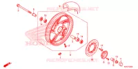 RUOTA ANTERIORE per Honda SH 125 ABS D 2ED 2021
