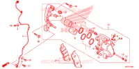 CALIBRO FRENO ANTERIORE per Honda SH 125 ABS D 3ED 2021