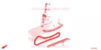 CATENA CAMMA/TENSIONE per Honda SH 125 ABS D 3ED 2021