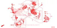 CORPO FARFALLATO per Honda SH 125 ABS D 3ED 2021