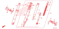 FORCELLA ANTERIORE per Honda SH 125 ABS D 3ED 2021