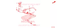 SERBATOIO DI RISERVA per Honda SH 125 ABS D 3ED 2021