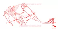 SMORZATORE SCARICO per Honda SH 125 ABS D 3ED 2021