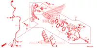 CALIBRO FRENO ANTERIORE per Honda SH 125 ABS D 4ED 2021