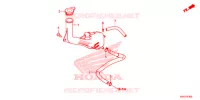 SERBATOIO DI RISERVA per Honda SH 125 ABS D 4ED 2021