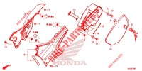 COPERTURA LATO (CRF250RL/RLA) per Honda CRF 250 RALLYE ABS 2019