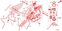 SERBATOIO COMBUSTIBILE (CRF250RL/RLA) per Honda CRF 250 RALLYE 2020