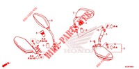 SPECCHIO   PARAMANO per Honda CRF 250 RALLYE 2020