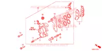 CALIBRO FRENO ANTERIORE per Honda GROM 125 2020