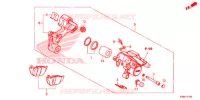 CALIBRO FRENO POSTERIORE per Honda GROM 125 2020
