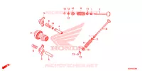 ALBERO A CAMME/VALVOLA per Honda RUCKUS 50 2021