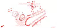 CATENA CAMMA/TENSIONE per Honda RUCKUS 50 2021