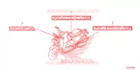 MARCHIO per Honda RUCKUS 50 2021