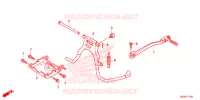 PIEDE D'APPOGGIO/BRACCIO AVVIATORE A TIRO per Honda RUCKUS 50 2021