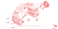 VENTILATORE RINFRESCATORE/COPERCHIO RADIATORE per Honda RUCKUS 50 2021
