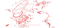 SEDILE/SCATOLA BAGAGLI per Honda VISION 110 2017