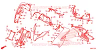 CARENE ANTERIORE per Honda FORZA 300 ABS 2020