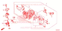 CORPO VALVOLA IMMISSIONE per Honda FORZA 300 ABS 2020