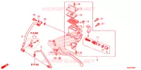 POMPA FRENO POSTERIORE per Honda FORZA 300 ABS 2020