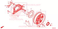 RUOTA POSTERIORE/BRACCIO OSCILLANTE per Honda FORZA 300 ABS 2020
