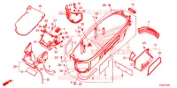 SCATOLA BAGAGLI per Honda FORZA 300 ABS 2020