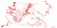 SERBATOIO COMBUSTIBILE per Honda FORZA 300 ABS 2020