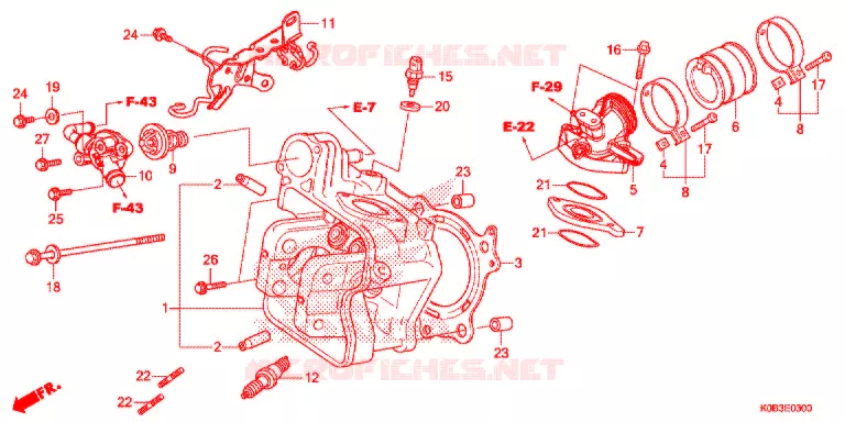 TESTATA Honda SCOOTER 300 FORZA 2020  NSS300AL