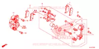 CALIBRO FRENO POSTERIORE per Honda PIONEER 1000 M5 DELUXE 2020