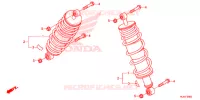 CUSCINO POSTERIORE (SXS1000M3P/M3D/M5P/M5D) per Honda PIONEER 1000 M5 DELUXE 2020