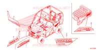 MARCHIO per Honda PIONEER 1000 M5 DELUXE 2020