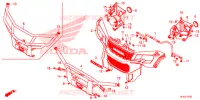 PARAURTI ANTERIORE per Honda PIONEER 1000 M5 DELUXE 2020