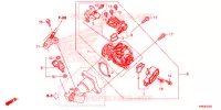 CORPO FARFALLATO per Honda PCX 125 2021