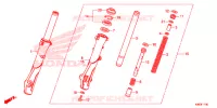 FORCELLA ANTERIORE per Honda PCX 125 2021