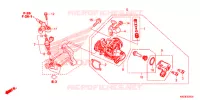 CORPO FARFALLATO per Honda CLICK 125 I Idling Stop Spoked Wheels 2015