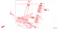 GAMBA STERZO per Honda CLICK 125 I Idling Stop Spoked Wheels 2015