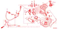SERBATOIO COMBUSTIBILE (ACB125BTF,G,H/CBTF,G,H) per Honda CLICK 125 I Idling Stop Spoked Wheels 2015