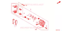 CALIBRO FRENO POSTERIORE per Honda ADV 150 ABS 2021
