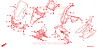 COPERTURA ANTERIORE per Honda ADV 150 ABS 2021