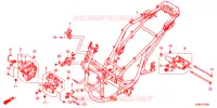 CORPO TELAIO per Honda ADV 150 ABS 2021