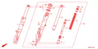FORCELLA ANTERIORE per Honda ADV 150 ABS 2021