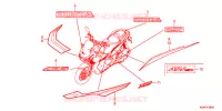 MARCHIO/STRISCIA per Honda ADV 150 ABS 2021